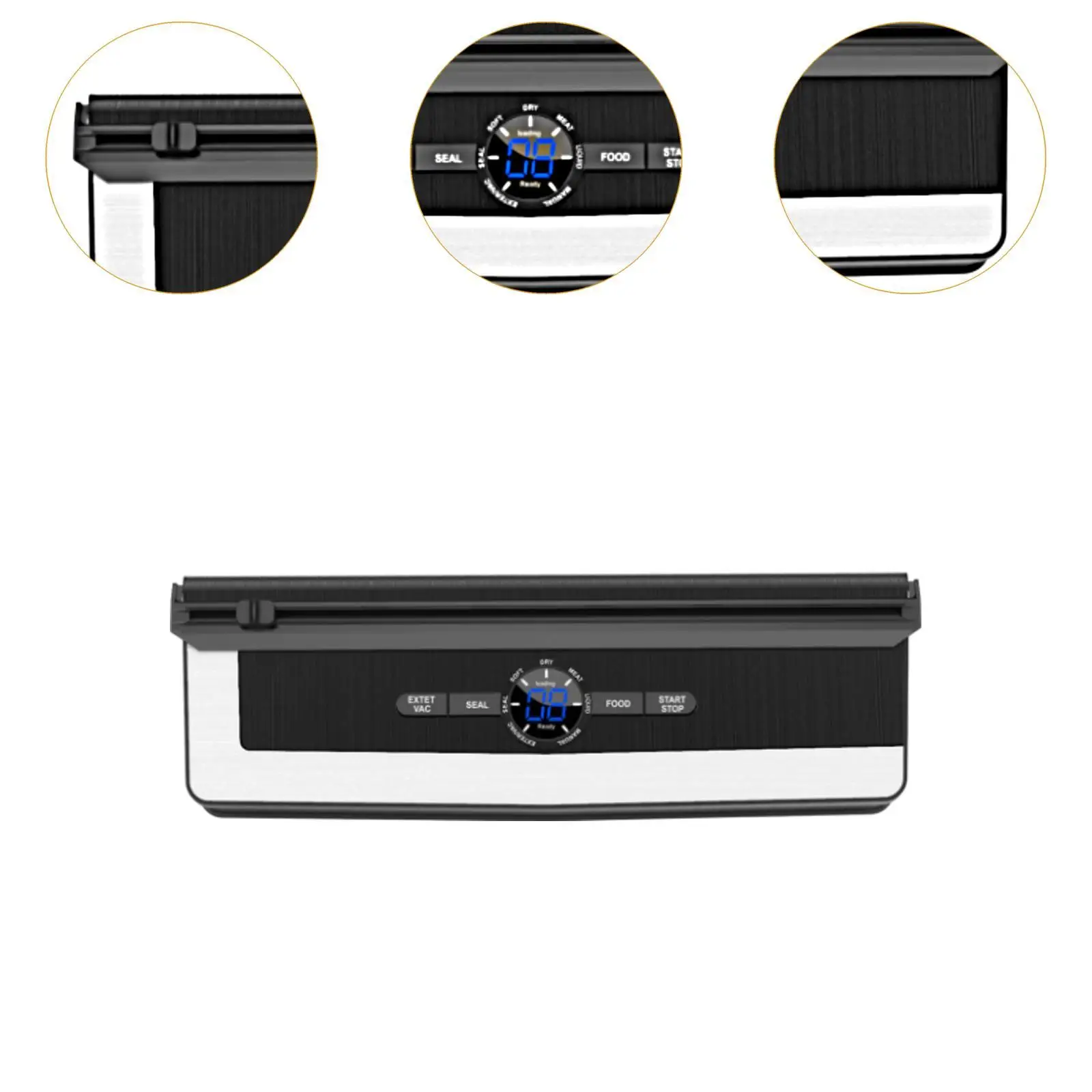 Vacuum Sealer Machine Multifunctional with Vacuum Bags for Meat Nuts Fruits