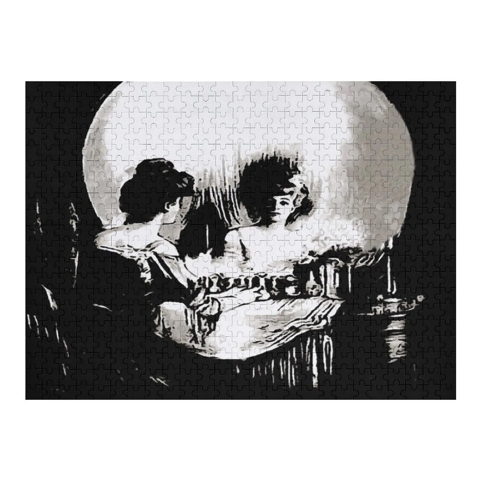 

All Is Vanity Life, Death, and Existence Painting After Gilbert Jigsaw Puzzle Works Of Art Puzzle