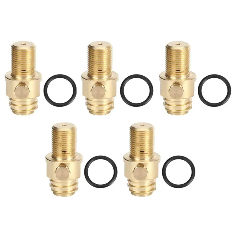 AA81-5X Soda Cylinder Valve CO2 Refill Adapter Converter M18X1.5, Soda Bottles Cylinder Refill Adapter For Sodastream Tanks