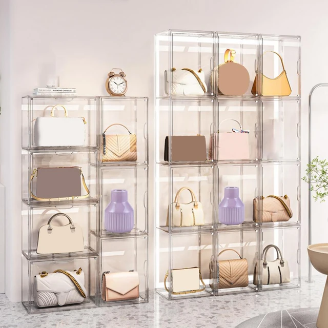 Purse cabinet organizer hotsell