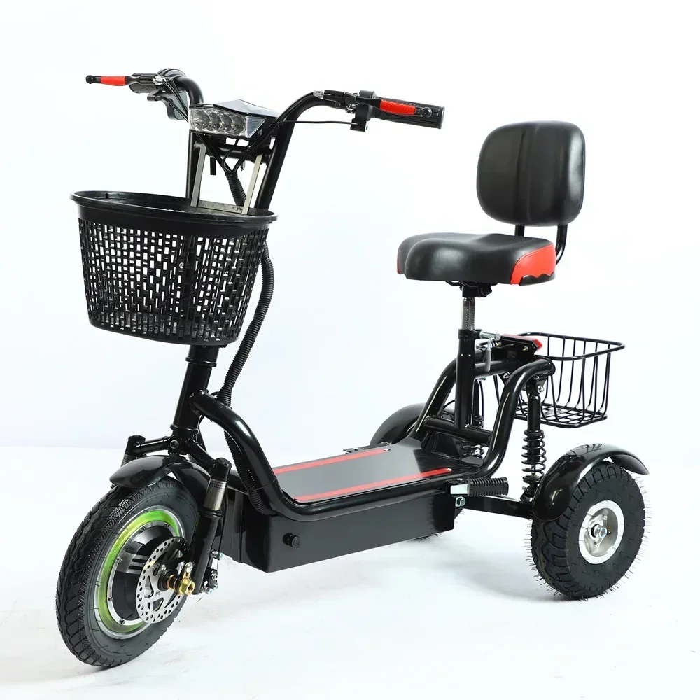 New Electric Tricycle Adult Home Leisure The Elderly Scooter Small Tricycle