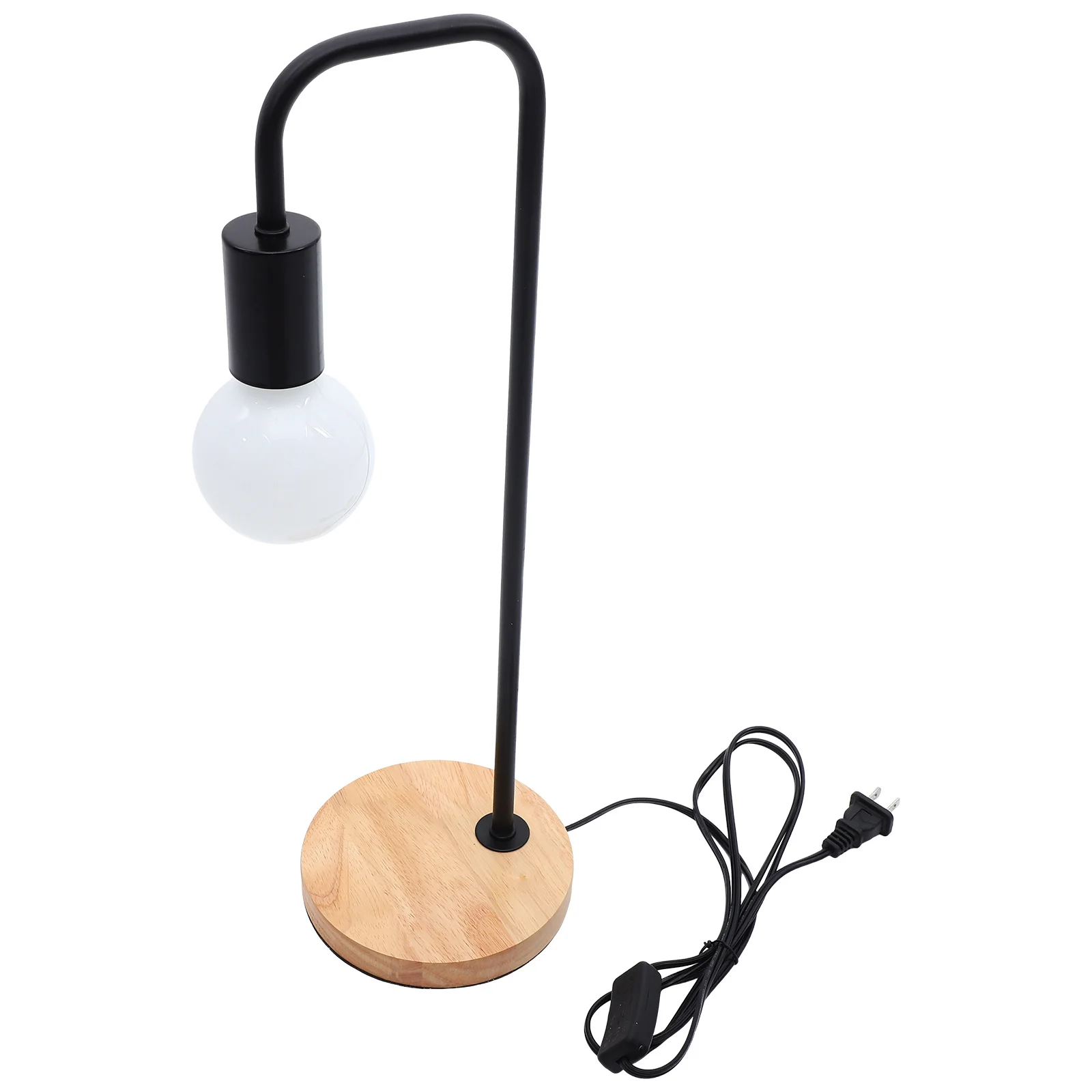 

1 Set Dimmable Table Lamp Solid Wood Base For Bedroom Living Room Nightstand Aesthetic Lamps Decorative Wood Lamp Bedside Light