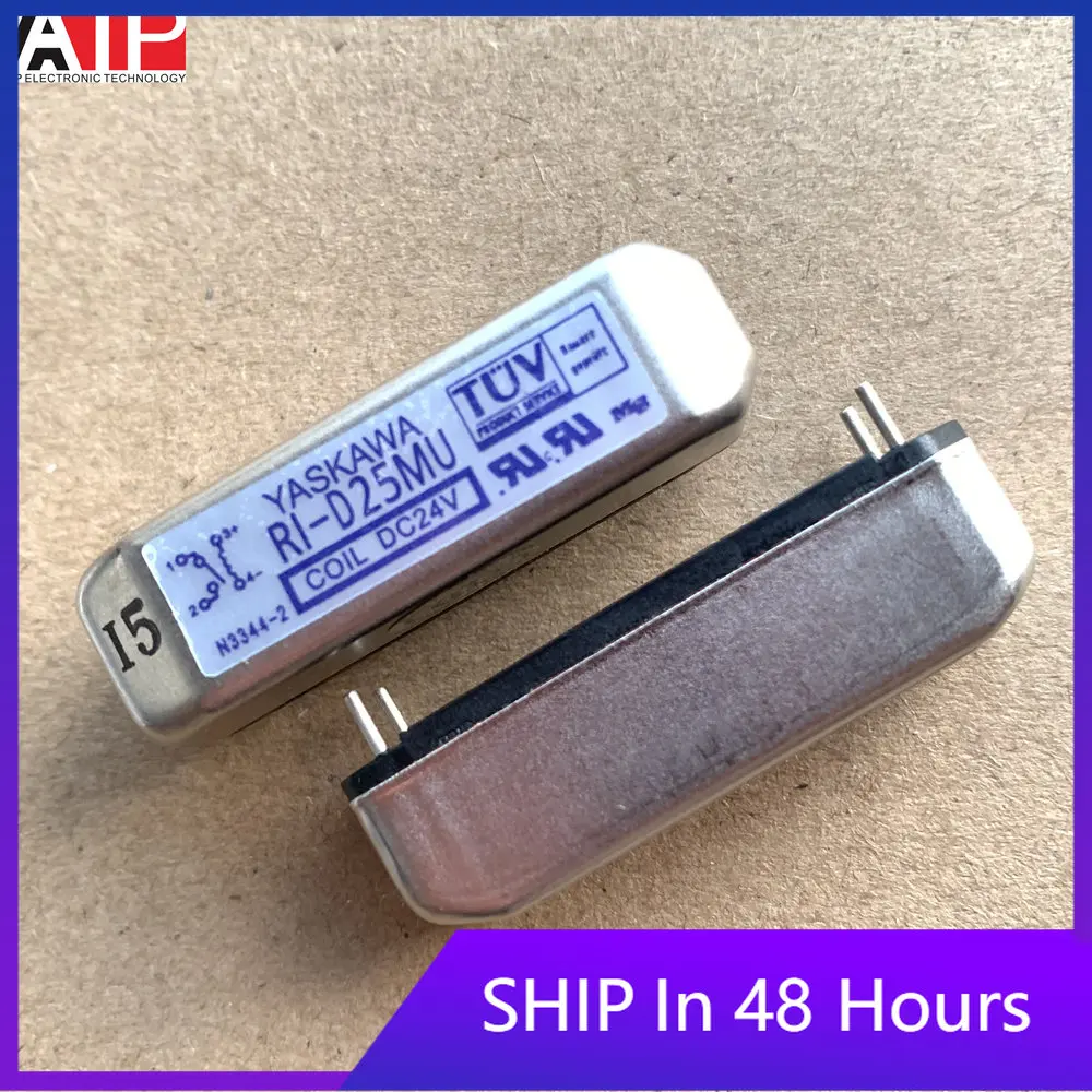 2Pcs/lot RI-D25MU Imported Dry Reed Relay DC24V RI-D25MU-DV24V