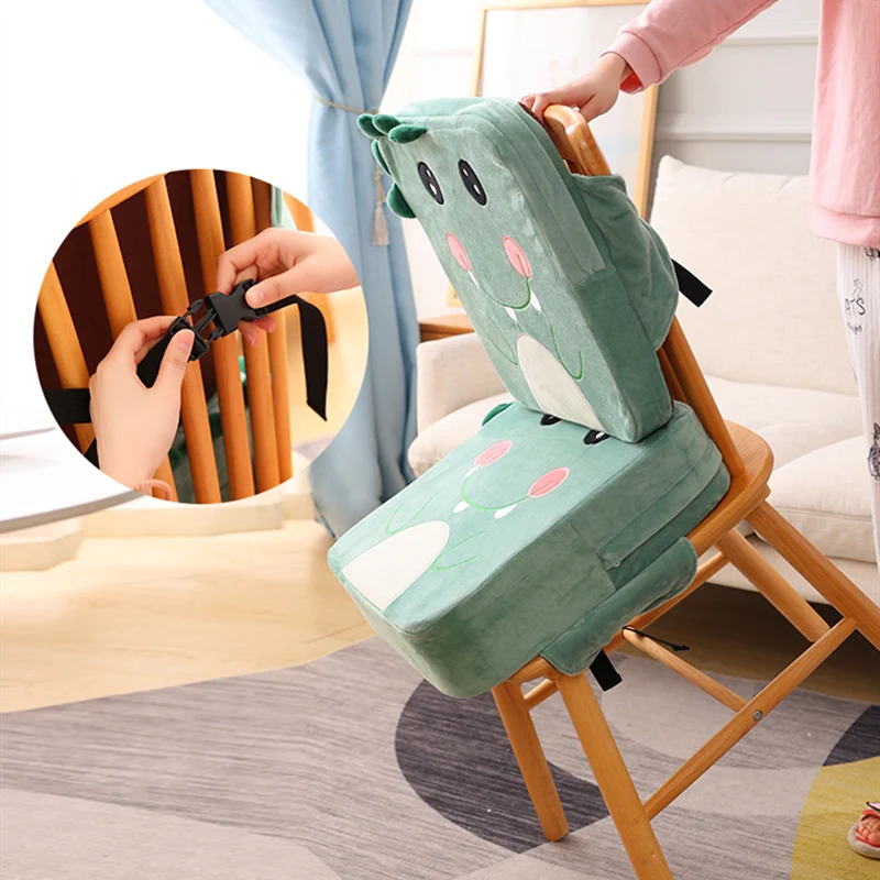 Cojín para comedor para bebés y niños, elevador de silla, para trona, ajustable y extraíble