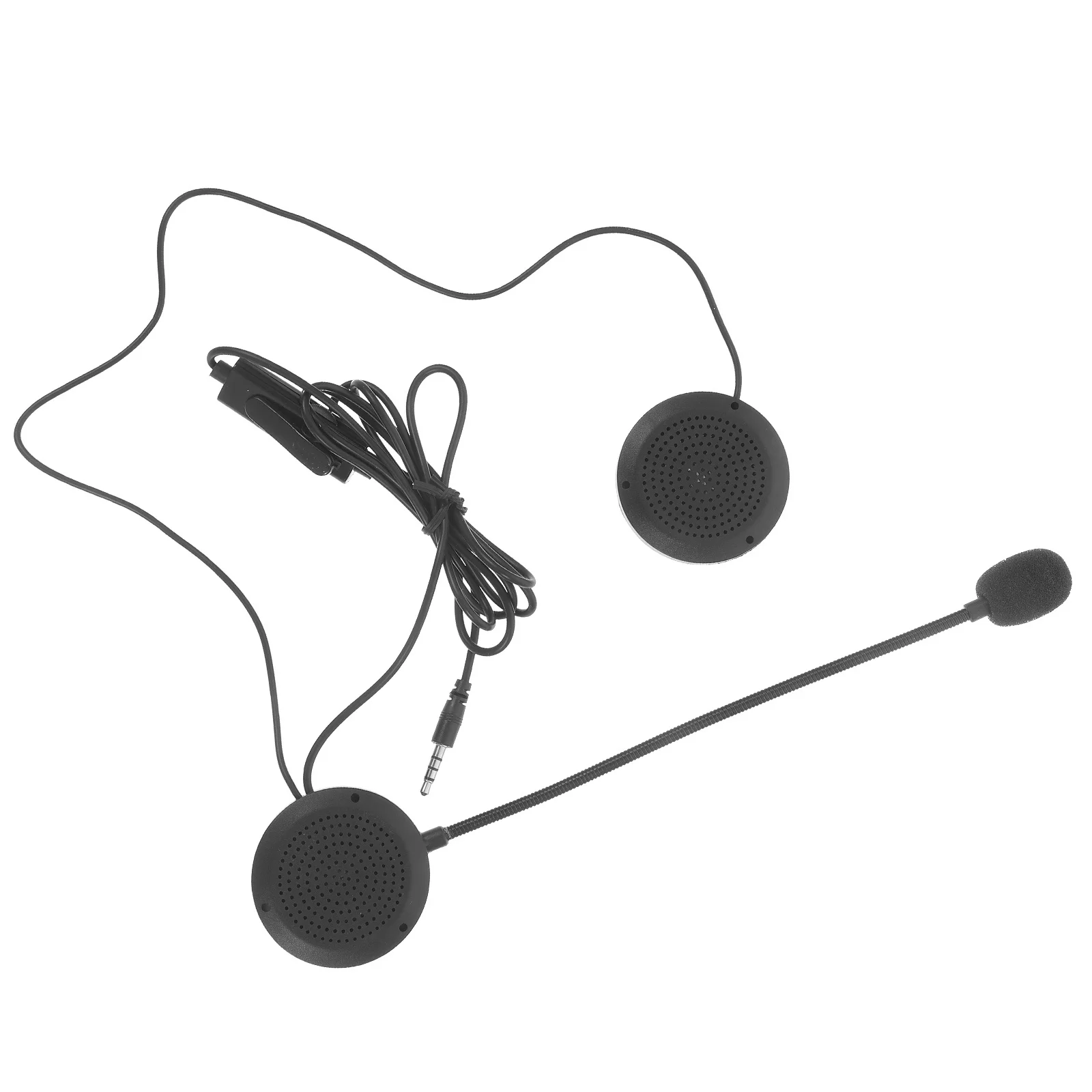 

Headset Motorcycle Earphone Lightweight Ergonomic Design Clear Audio For Streaming Compatible With