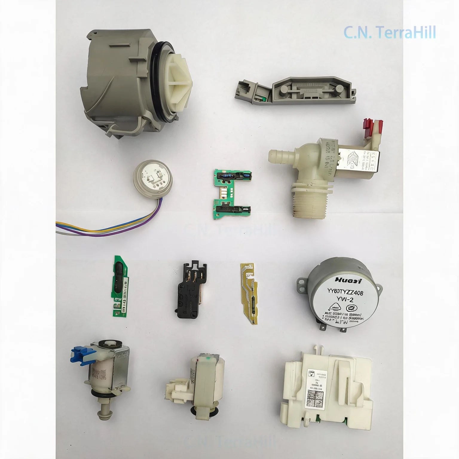 Dishwasher Control Board Power Module Replacement for Built-in Dishwasher Main PCB Board Drive Module 120V