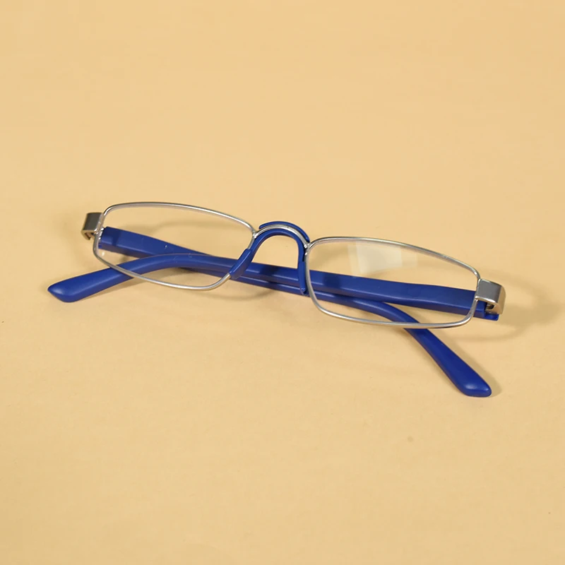 Lesebrille Ultraleichte Legierung TR90 Lesebrille Retro Quadratischen Rahmen Männer Und Frauen Schmale Brillen + 100 + 200 – Detail 7