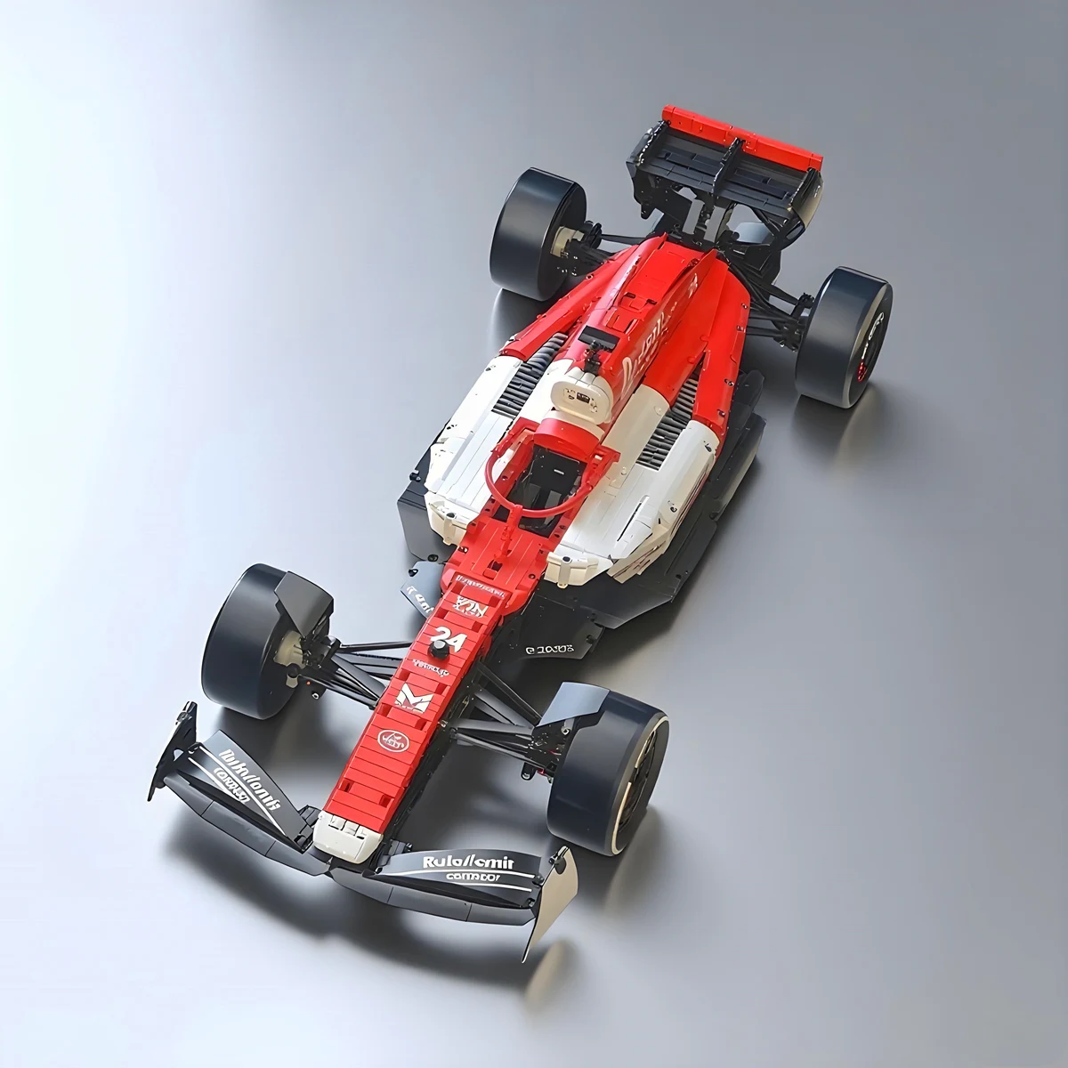 blocs-techniques-voiture-de-sport-romeo-voiture-de-course-collection-course-vechiel-modele-bloc-de-construction-briques-jouet-cadeau-d'anniversaire-garcon-ensemble