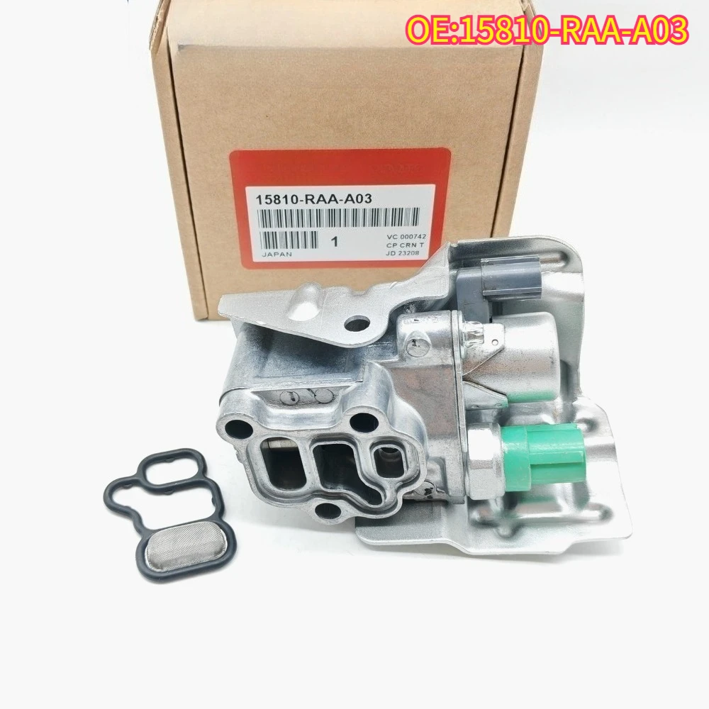 

High quality New For 15810-RAA-A03 VVT Oil Control Valve VTEC Solenoid Spool Acura RSX RDX RSX Honda Accord Civic CR-V Element