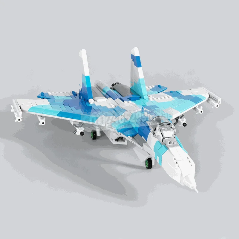 NEW 1751PCS Fighter Jet Building Blocks Aviation Aircraft Model DIY Assembly Set Creative Display Collection Birthday Gift Toy