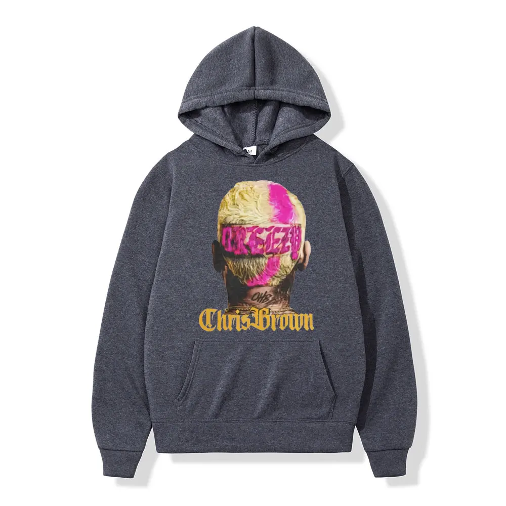 Rapper Chris Brown 11:11 Tour 2024 Graphic Hoodies Men Women Harajuku Hip Hop Pullovers Fashion Casual Long Sleeve Sweatshirts