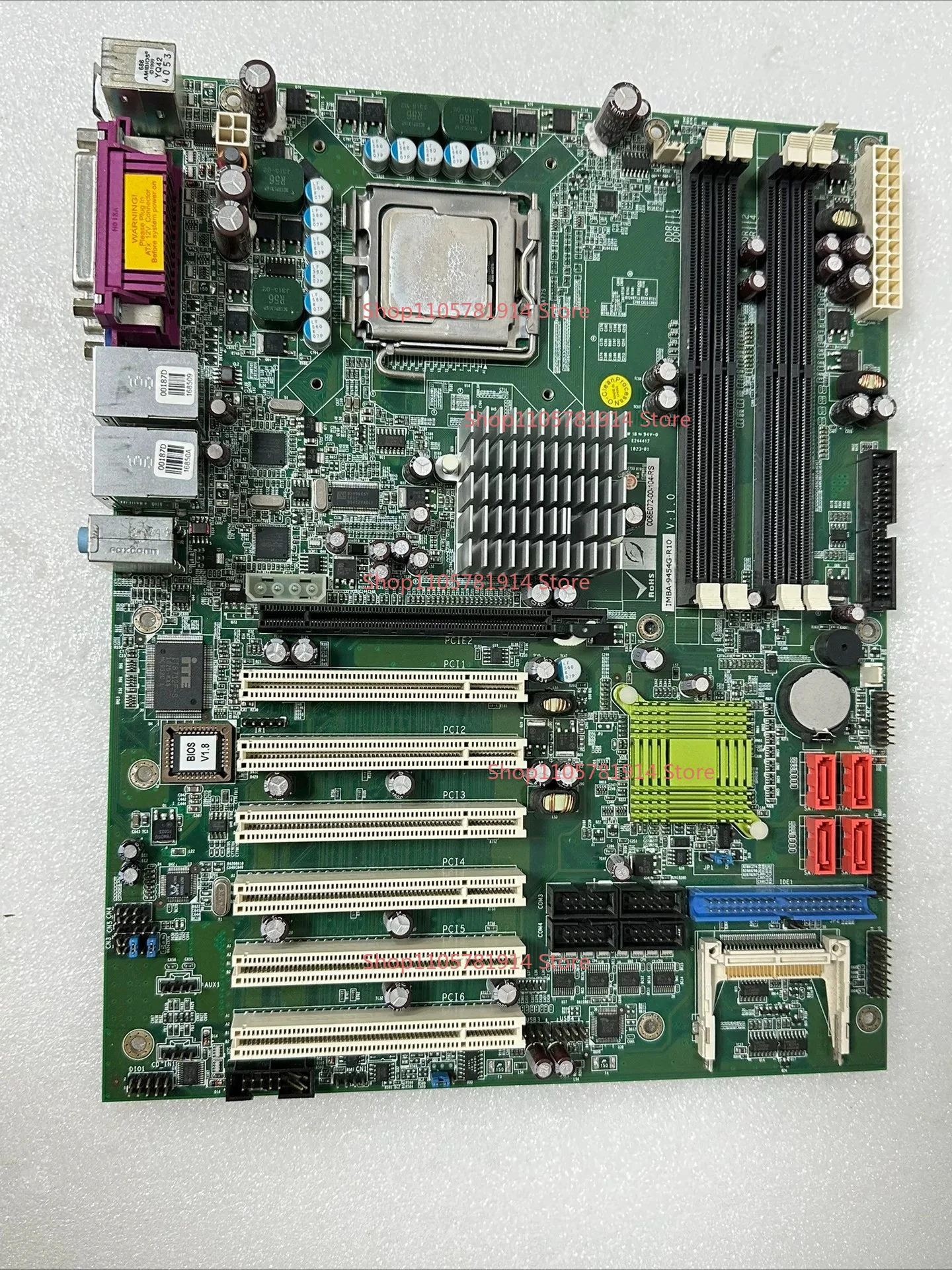 For Vinda Dual Network Interface Card Industrial Computer Main Board ++ IMBA-9454G-R10