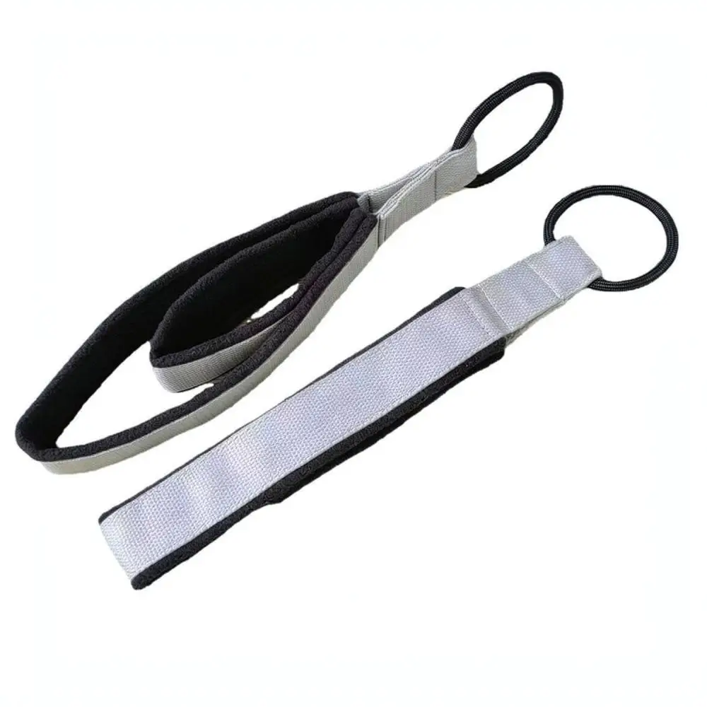 Pilates Yoga D Ring Ankle Cuff Wrist Belt For Belle Double Loop Strap Resistance Fitness Training Exercise Tool