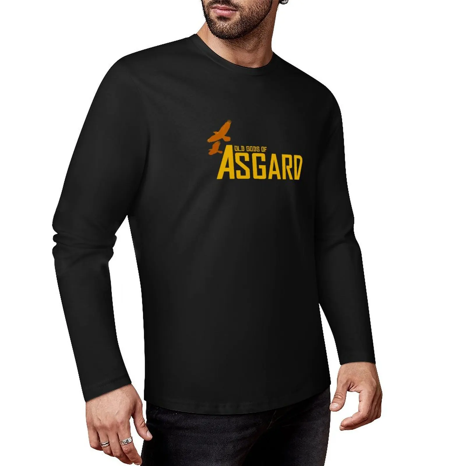 

Old Gods of Asgard Long T-Shirt t shirt man plus size tops shirts graphic tees mens clothing