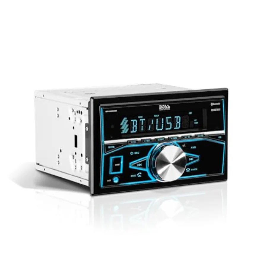 

Car Stereo for Vehicle Use, ABS Plastic, Multi Color, Bluetooth Connectivity and Multi Color Illumination
