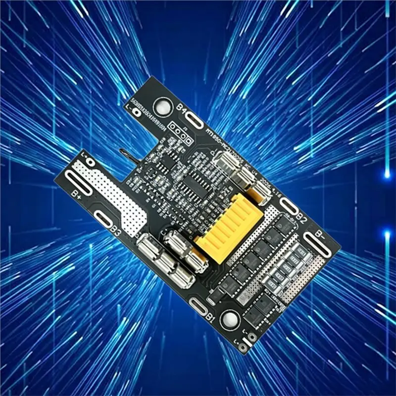 FULL-For 21700 15Core Battery Storage Box Case With 4MOS 6Alloy Battery Protection Board- Fast Charging 9A For Power Tool