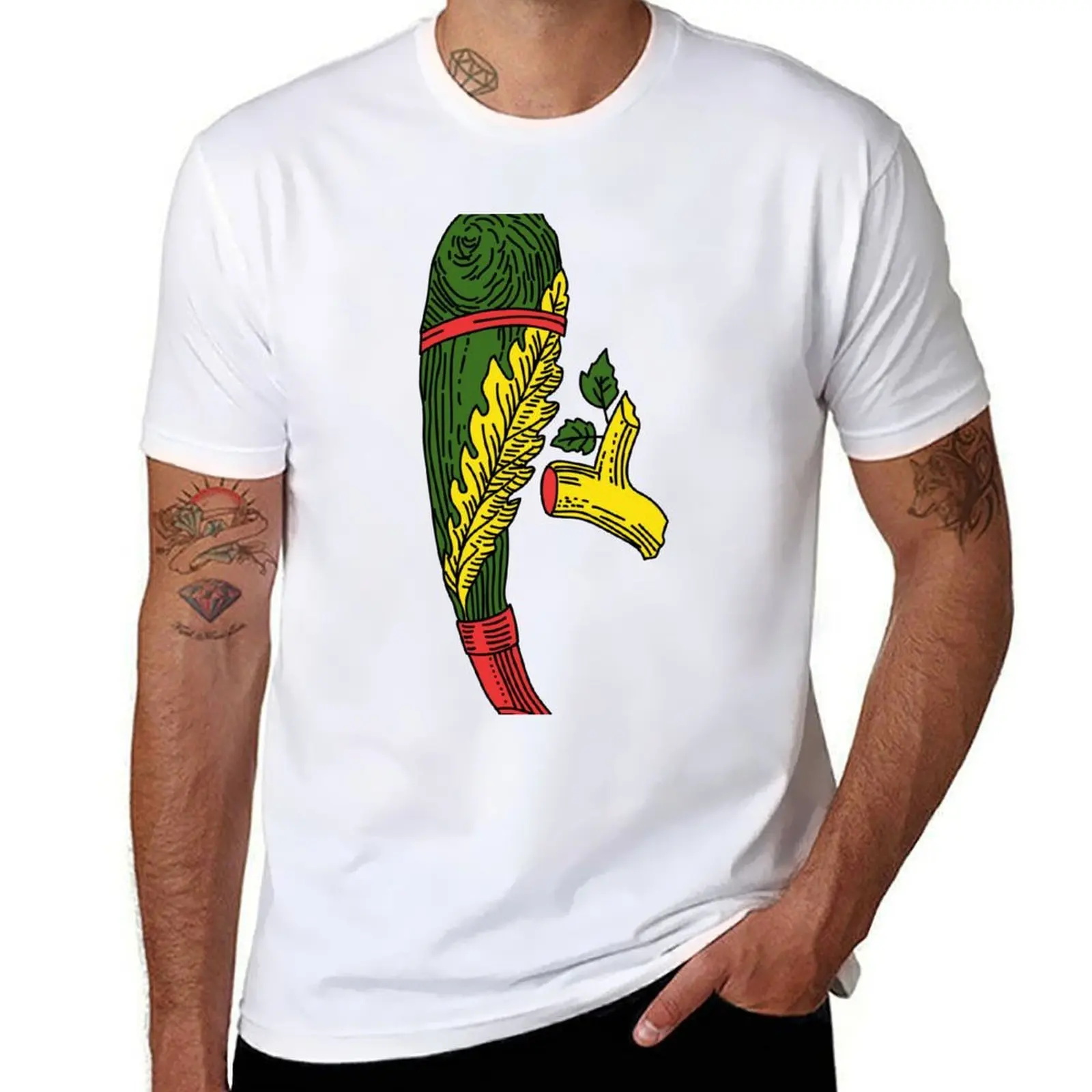 

Asso Di Bastone Scopa Briscola Sicilian T-Shirt man t shirts graphic man t shirts for men casual T-Shirt