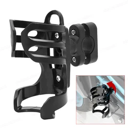 Motorcycle Mountain Cycling Bicycle Mirror Handlebar Water Bottle Cup Holder Universal Drink Kettle Mount Bracket