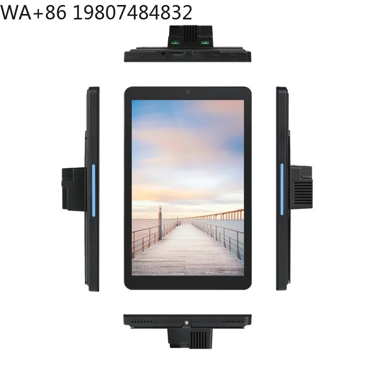 8/10.1 Inch Android Touchscreen Smart Home Panel LED Mic Speaker POE RS485 Wall Mount Hotel Vehicle Automation Device