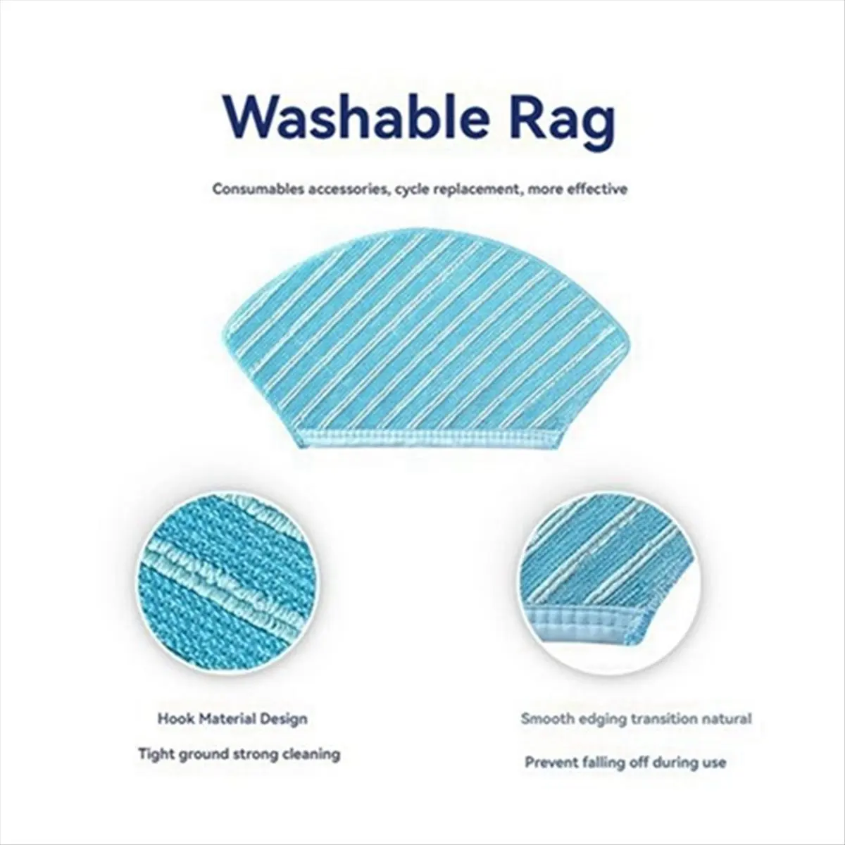 DT445 TO 6PCS for M7 / M7 Pro / M7 Max / NER700 Vacuum Cleaner Replacement Part Main Side Brush Filter Mop Cloth