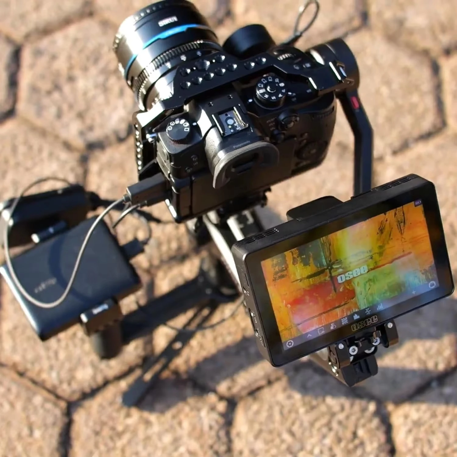 Монитор OSEE Lilmon 5, 5,5 дюйма, 1000 нит, сенсорный 4K HDMI, комплект наручного монитора, рекордер, полевой монитор