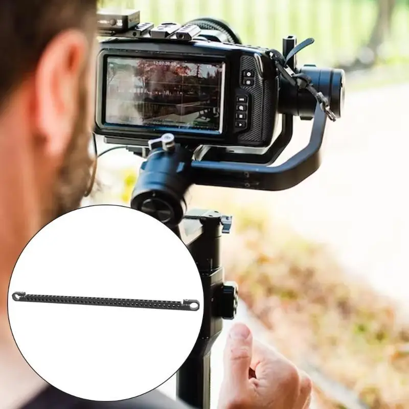 

M5TD 400mm Long Cheese Bar With 15mm Rod Adapter For Camera Monitors Cage Rig