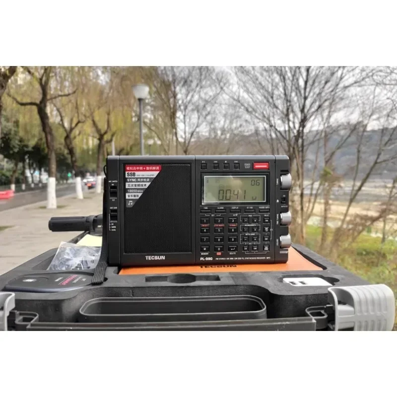 Tecsun PL-990 MW/LW/SW/FM SSB Full-Band Radio Multi-function Portable Radio Receivers High Sensitivity DSP Digital Radio PL990