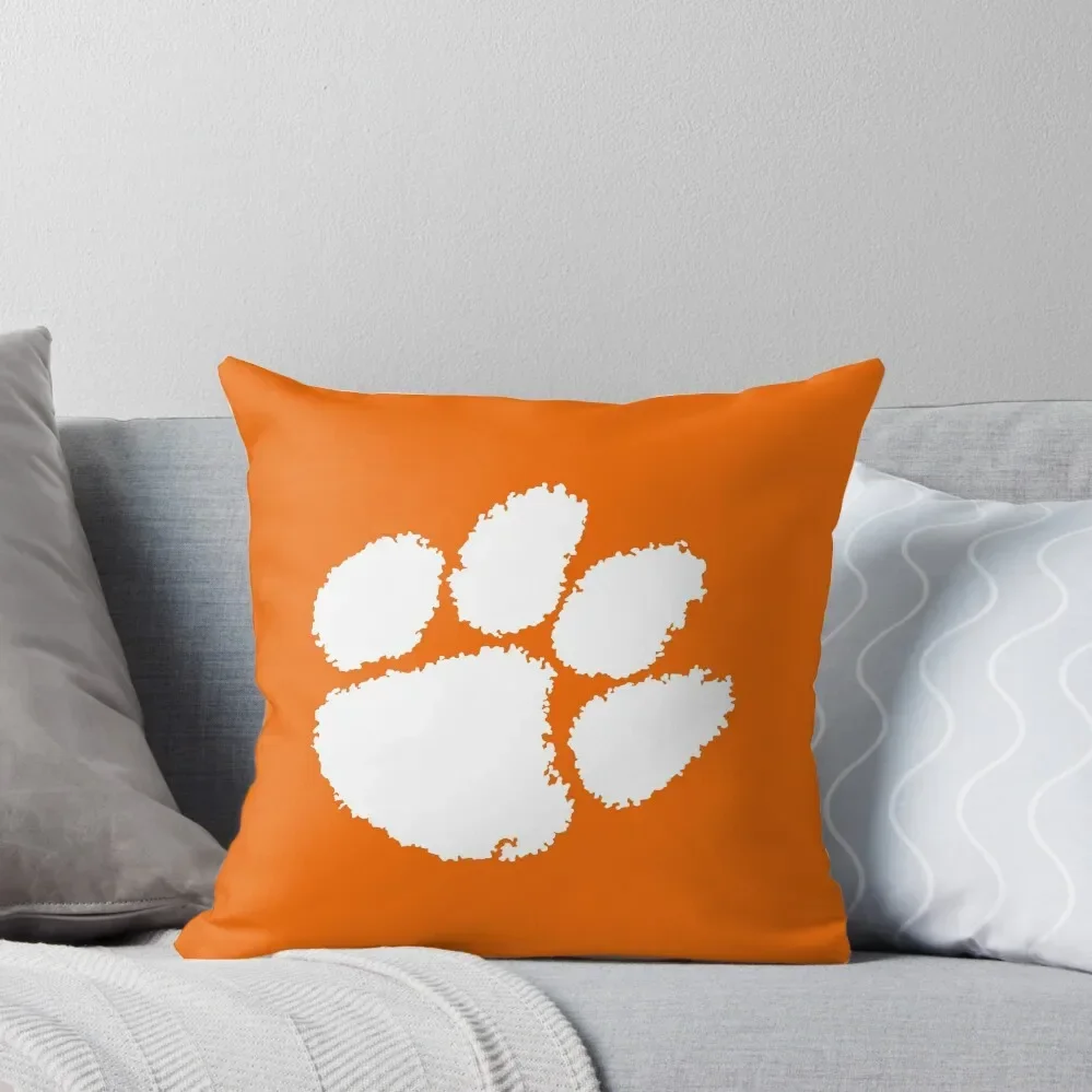 The Tigers Athletics in white Throw Pillow ornamental pillows for living room anime girl pillow