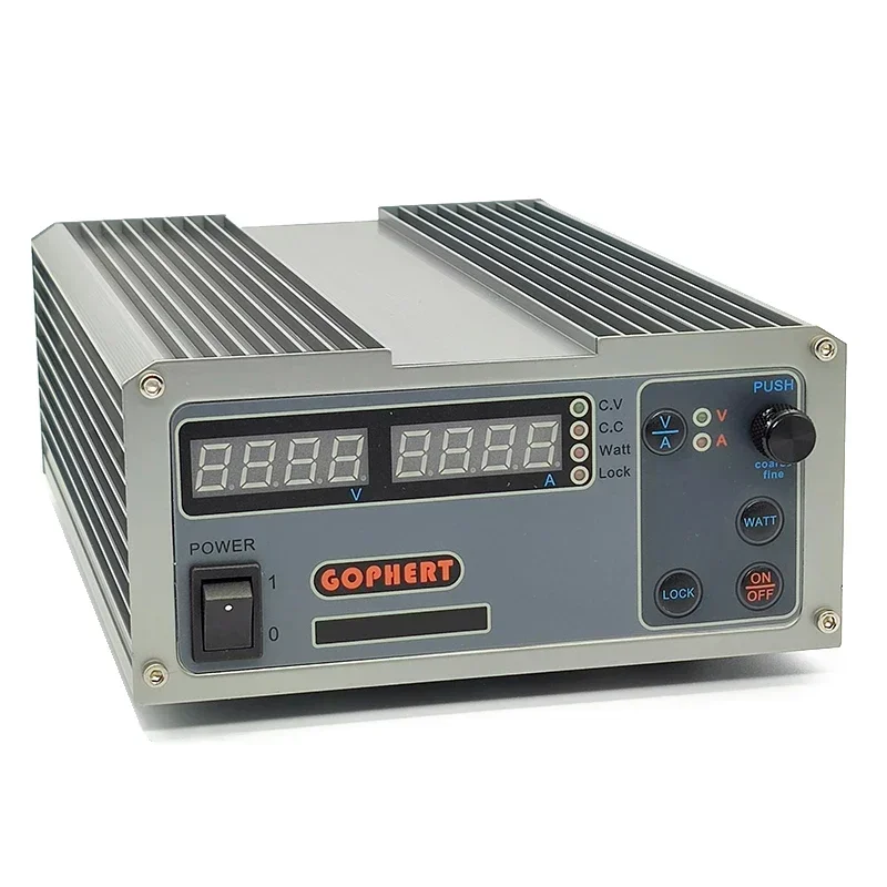 GOPHERT CPS1001 CPS-1001 100V 1000W 10A Output Adjustable DC Power Lock Four-digit Display Steady DC Switching Power Supply