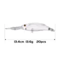 13.4cm 13.6g 20pcs