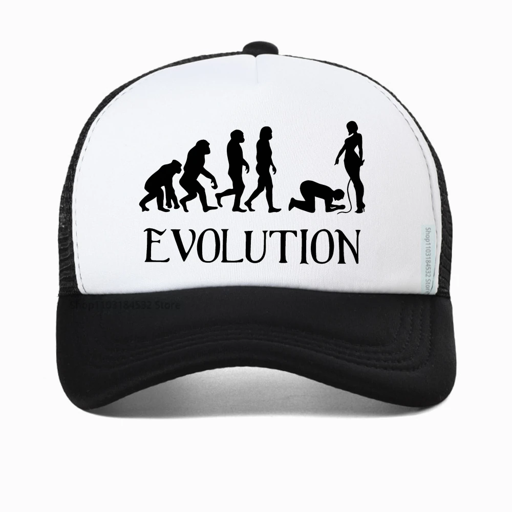 

Dominant Evolution Men baseball cap summer fashionable casual evolution Streetwear HipHop hat adjustable mesh trucker hats