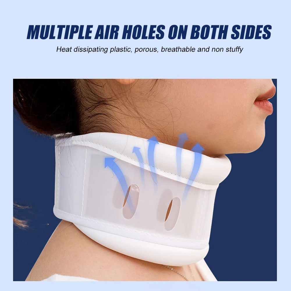 Collar Cervical suave, soporte ajustable para el cuello, soporte suave para el dolor de cuello y soporte para mujeres y hombres