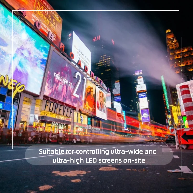 معالج فيديو Novastar 4K VX1000 Pro وحدة تحكم الكل في واحد يدعم مدخل HDMI DVI SDI لشاشة LED ملونة كاملة