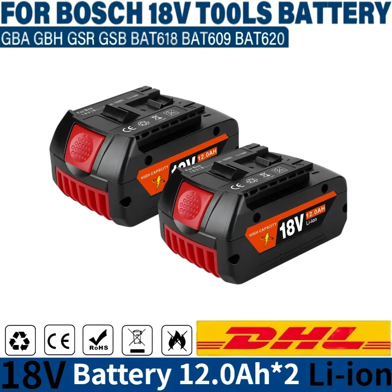 

100% brandnew rechargeable✅lithium-ion tool battery suitable for Bosch 18V 6000mAh replaceable BAT609 BAT609G