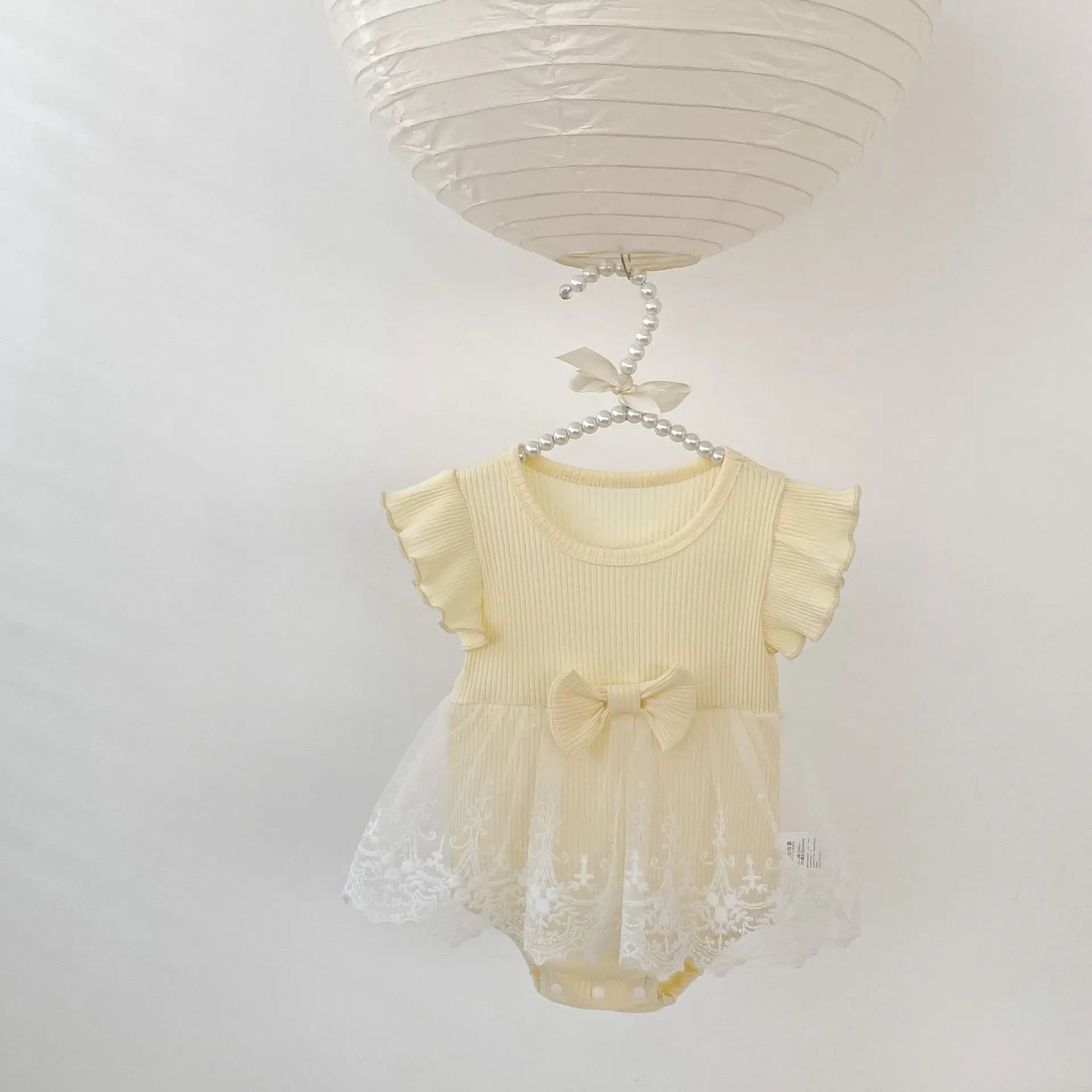 

Платье-комбинезон для девочки, летняя одежда для младенцев, милое платье на первый день рождения, комбинезон-боди для новорожденных, наряд принцессы.