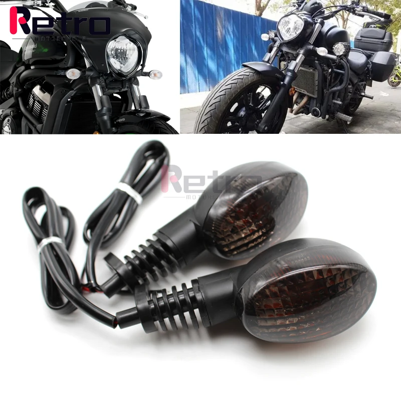 For KAWASAKI VN650/VN 650 Vulcan S 2015-2017 Motorcycle Accessories Front/Rear Turn Signal Indicator Light Flashing Lamp Bulb