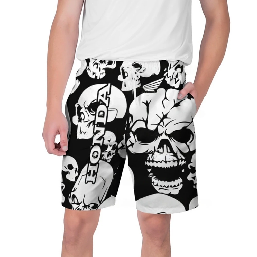 

HONDA 2025 New Men's And Women's Motocross Loose Breathable Quick Drying Shorts Oversized Motorcycle Racing Pants Beach Pants