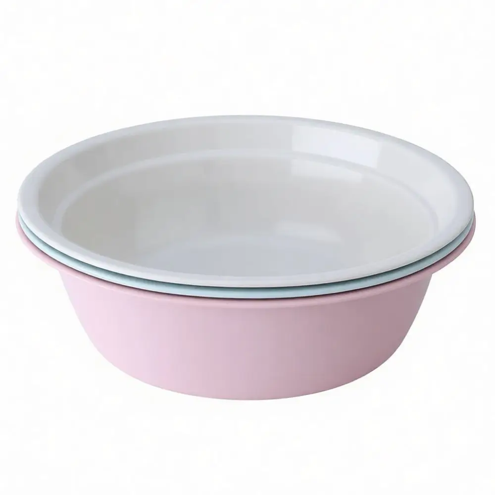 Sturdy Thickened Square Plastic Basin Household Laundry Tub Portable Vegetable Cleaning Bucket Face Washing Container