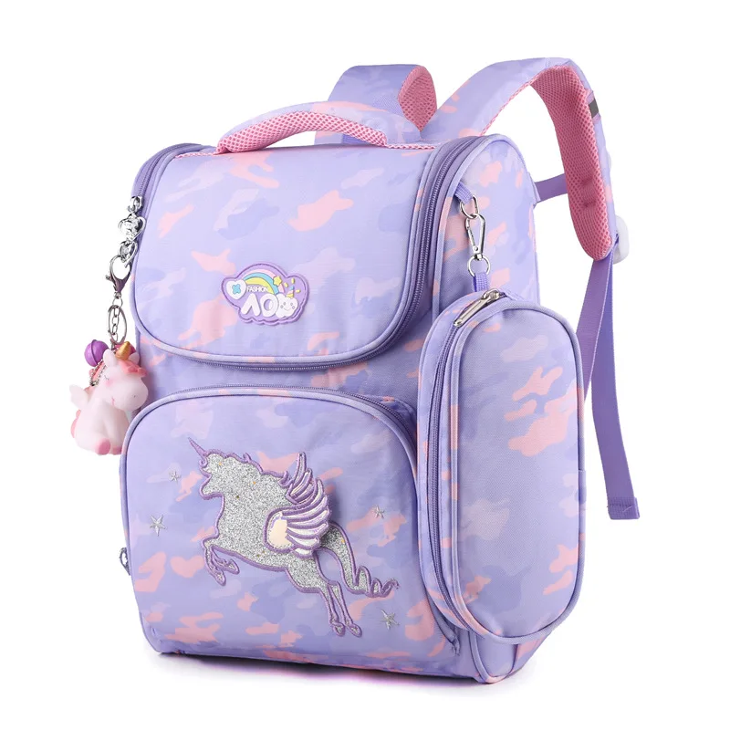 Süße Mädchen Schult aschen Kinder Grundschule Rucksack Kinder Bücher tasche Prinzessin Schult asche wasserdichten Schüler Rucksack