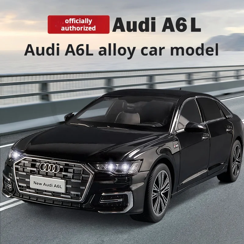 modellino-auto-audi-a6l-sportback-1-18-in-lega-pressofusa-6-porte-apribili-con-funzione-pull-back-pneumatici-in-gomma-veicolo-ornamentale-giocattolo-regalo