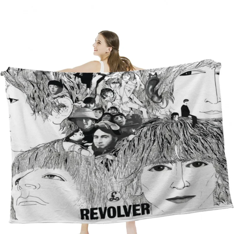 Revolver Al Cover Soft Velvet Blanket Lightweight Bed Blanket Home Decor Fleece Blanket