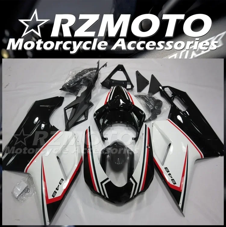 

New ABS Fairings Kit Fit for Ducati 848 1098 1198 Evo 2007 2008 2009 2010 2011 2012 2013 2014 Bodywork Set Black White