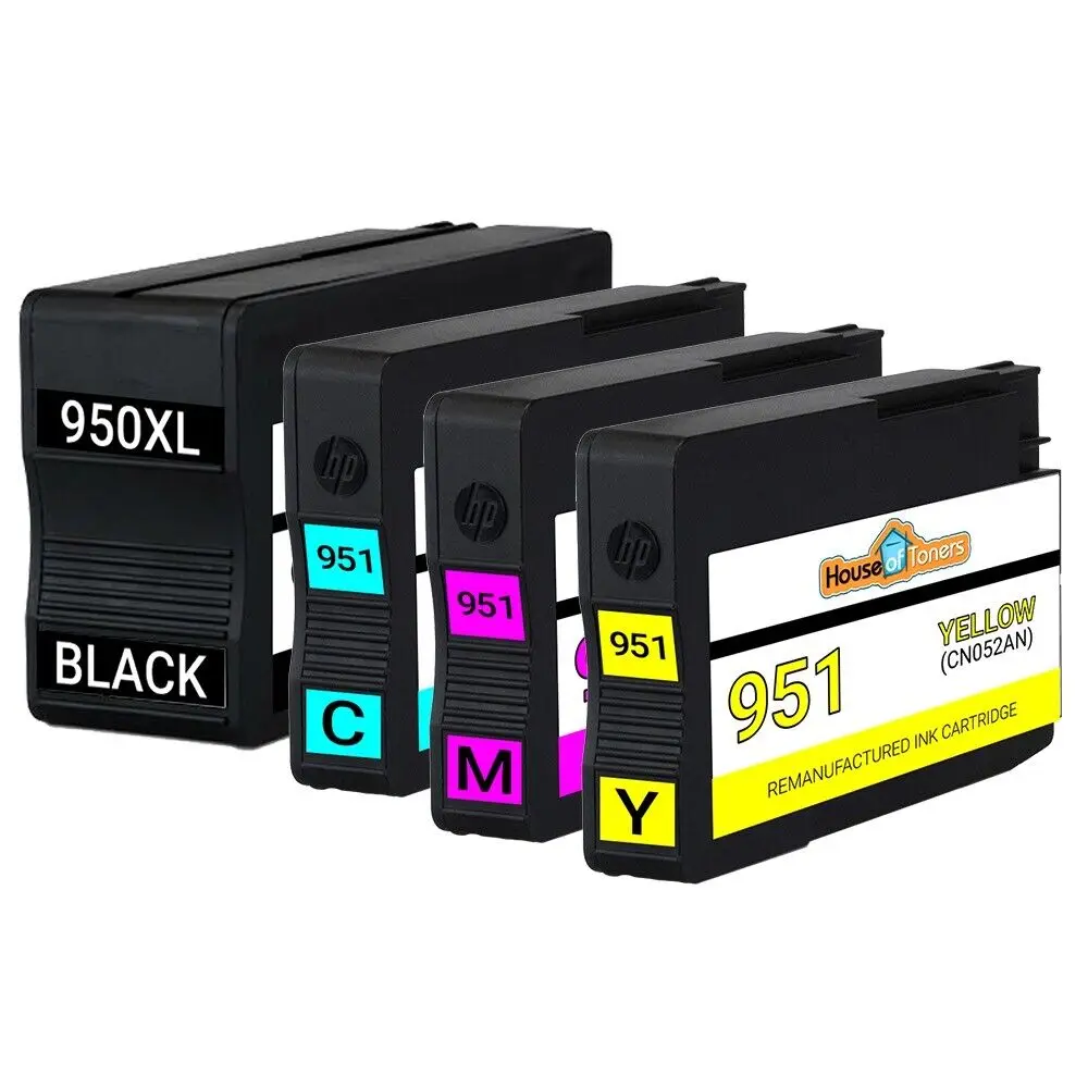 Cartuchos de tinta de repuesto para HP 950XL 951, para Officejet Pro 8616, 8620, 8625, 8630