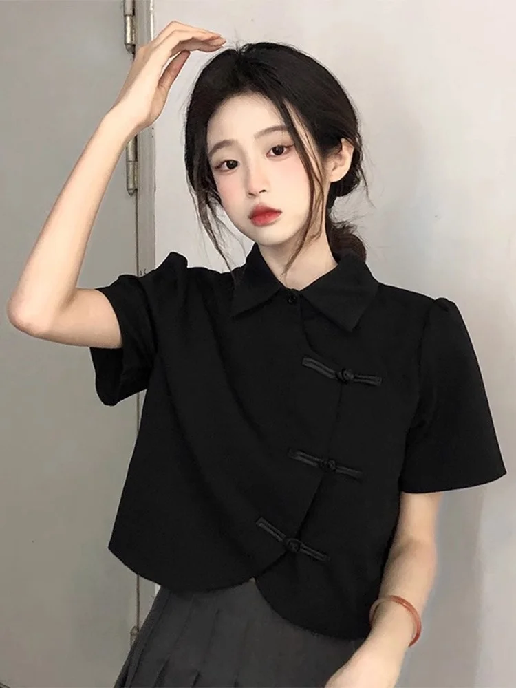 

Новый китайский женский Sle ort Sve irt Faion Winter 2025, новая версия Qipao Unregular irt Sweet Sle, свободный крой