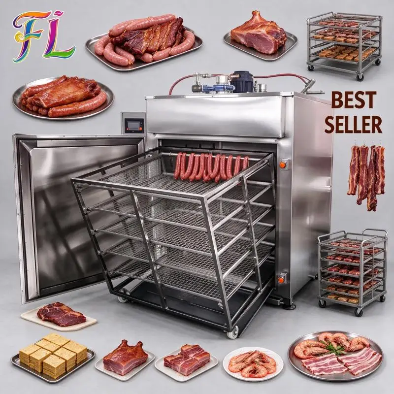 Smoke Oven Commercial Smoking Oven For Meat Processor Custom Smoking Parameter Available