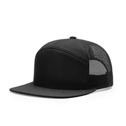 Top Quality Seven-Panel Outdoor Sports Hip Hop Dance Mesh Snapback Hats for Men Women Breathable Baseball Caps Trucker Hat
