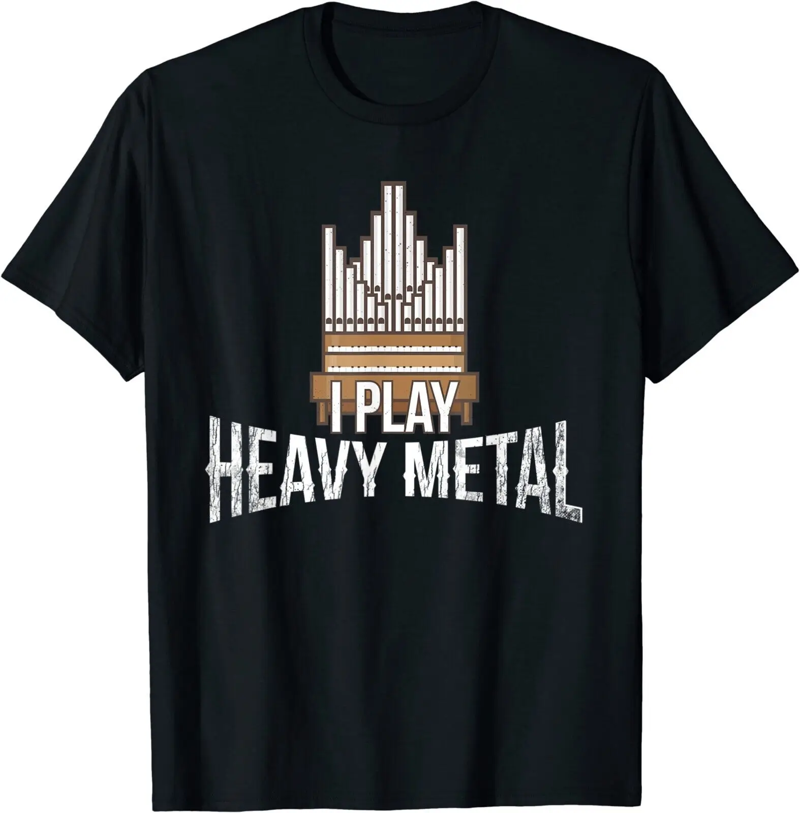 NEW LIMITED I Play Church Organist Pipe Organ Player Retro Premium T-Shirt