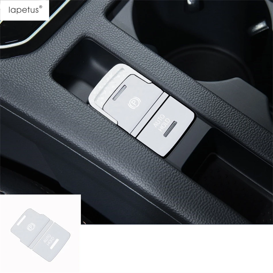 Electronic Handbrake Parking Auto P Button Sequin Cover Accessories For Volkswagen Arteon 2018 - 2024 / Passat B8 2016 - 2024