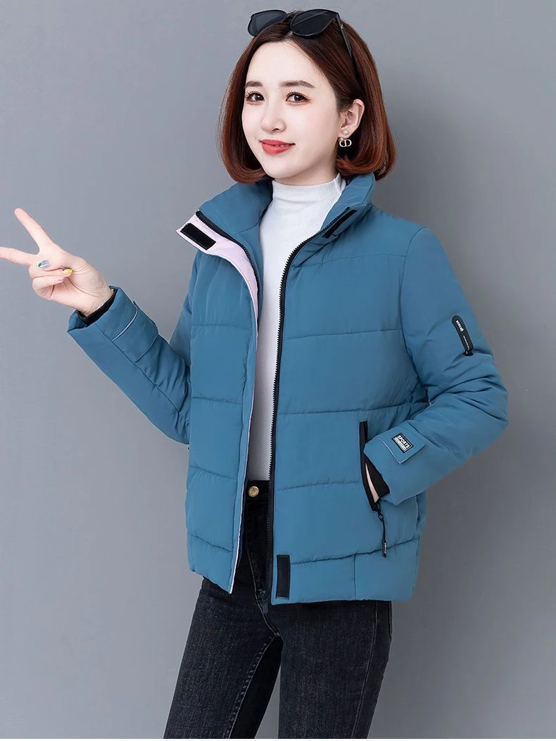 Women\'s Winter Down Jacket Long Sleeve Warm Thick Fashion Outerwear Casual Hooded Female Parkas Snow Wear Ladies Puffer Coat