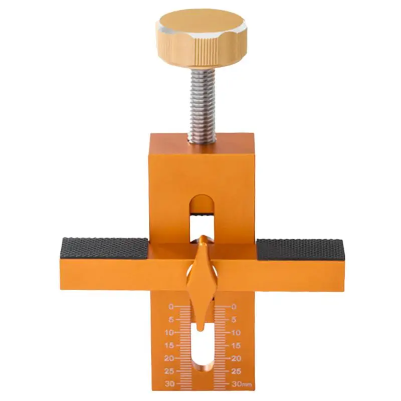 

Cabinet Door Mounting Jig Aluminum Alloy Cabinet Door Locator Jig Length Adjustable Manual Cabinet Positioning Hardware Jig For